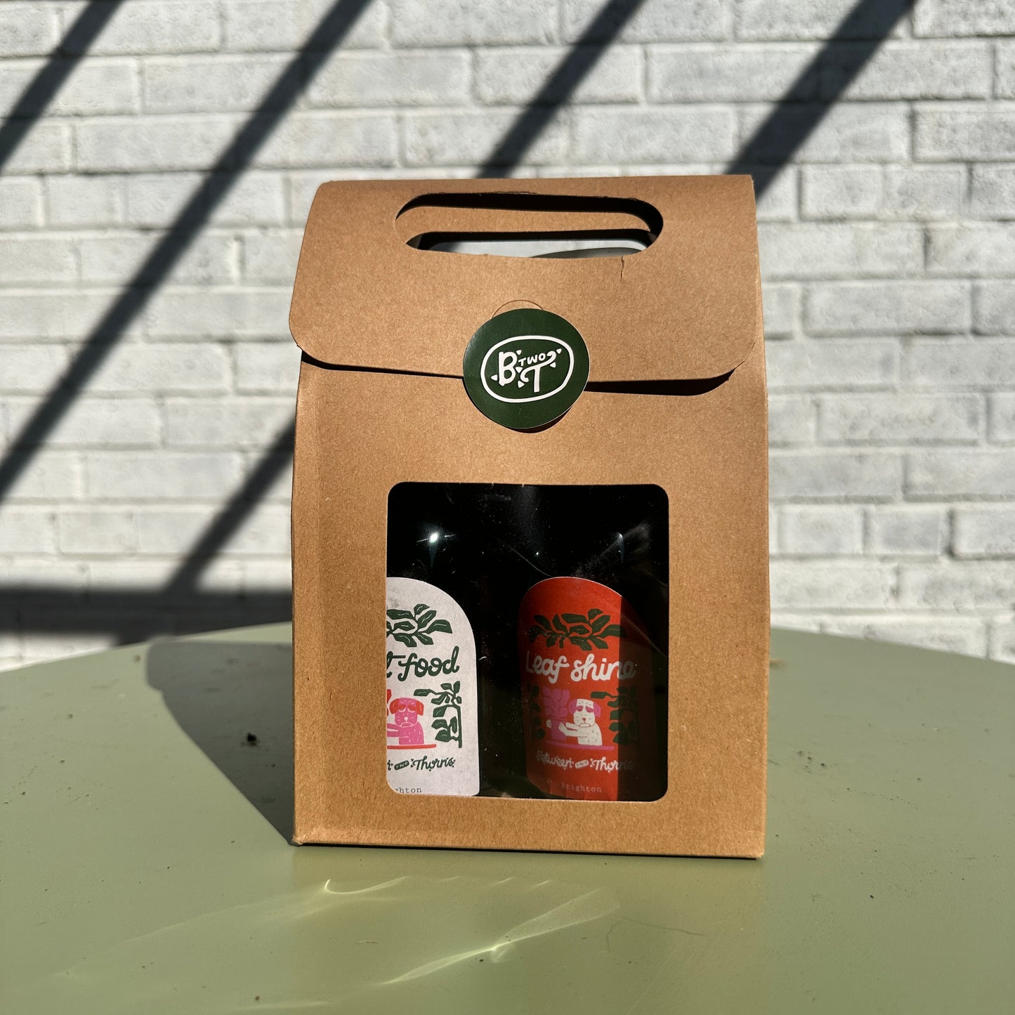 Plant Goodness Giftbox - Seaweed Plant Food & Leaf Shine
