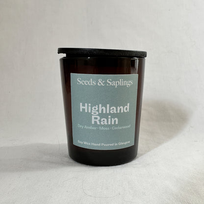 Highland Rain Hand Poured Candle 9cl