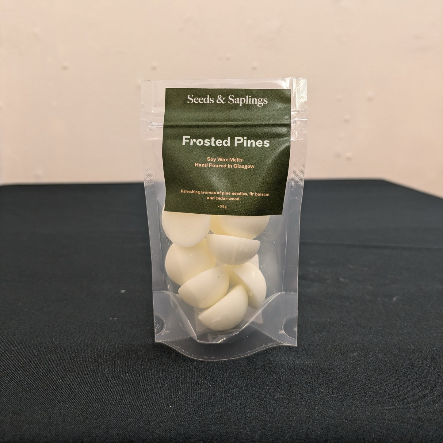 Handcrafted Frosted Pines Soy Wax Melt