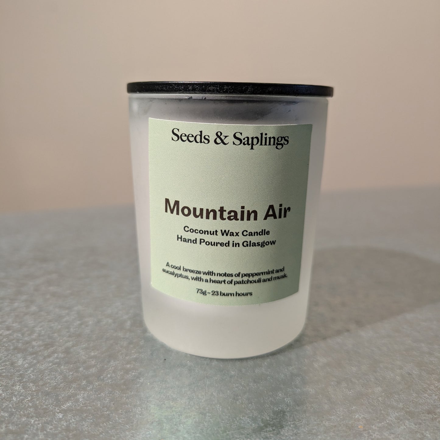 Mountain Air Coconut Wax Scented Candle 9cl