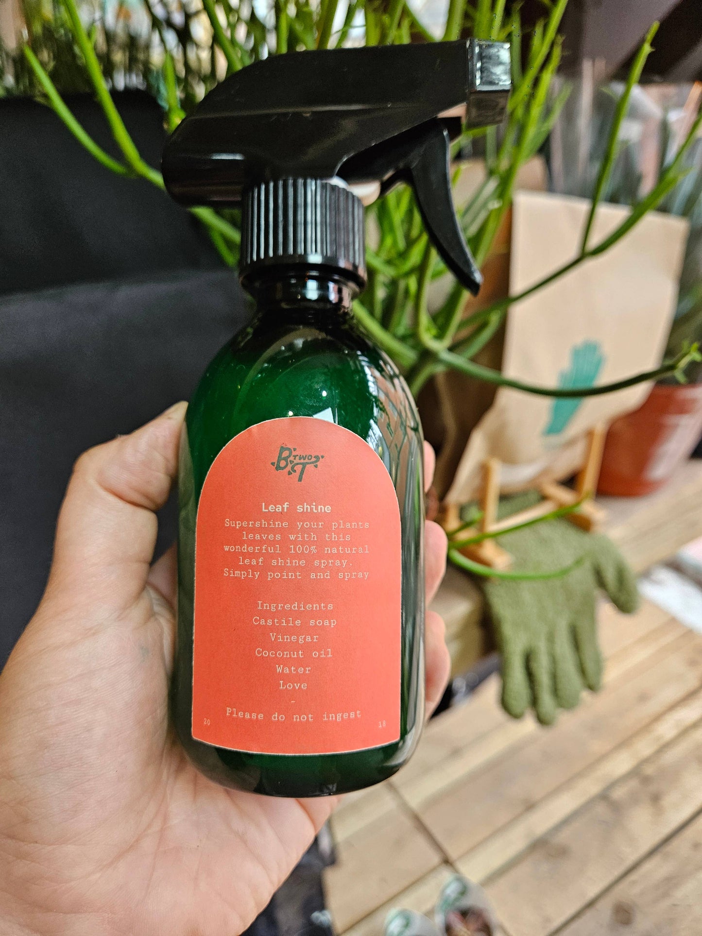 All-Natural Plant Leaf Shine