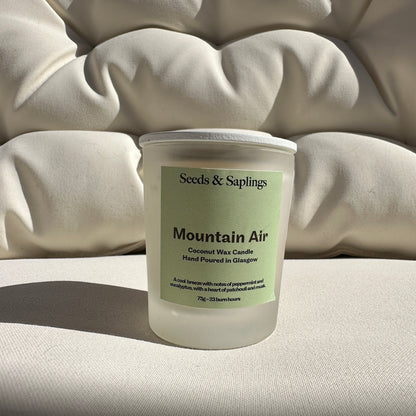 Mountain Air Scented Candle | Eucalyptus & Peppermint Coconut Wax 9cl