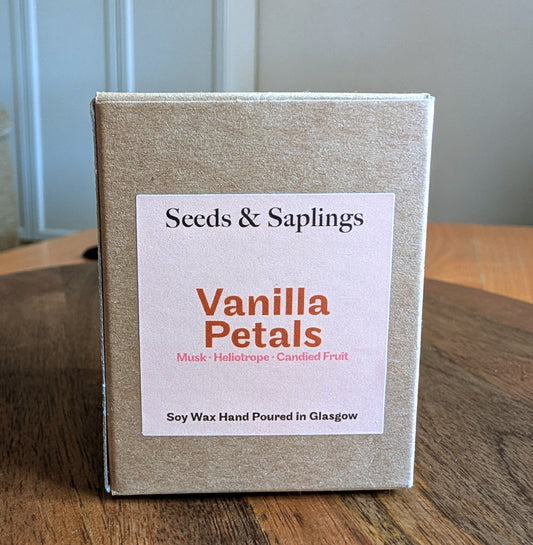 Vanilla Petals Hand Poured Candle 9cl